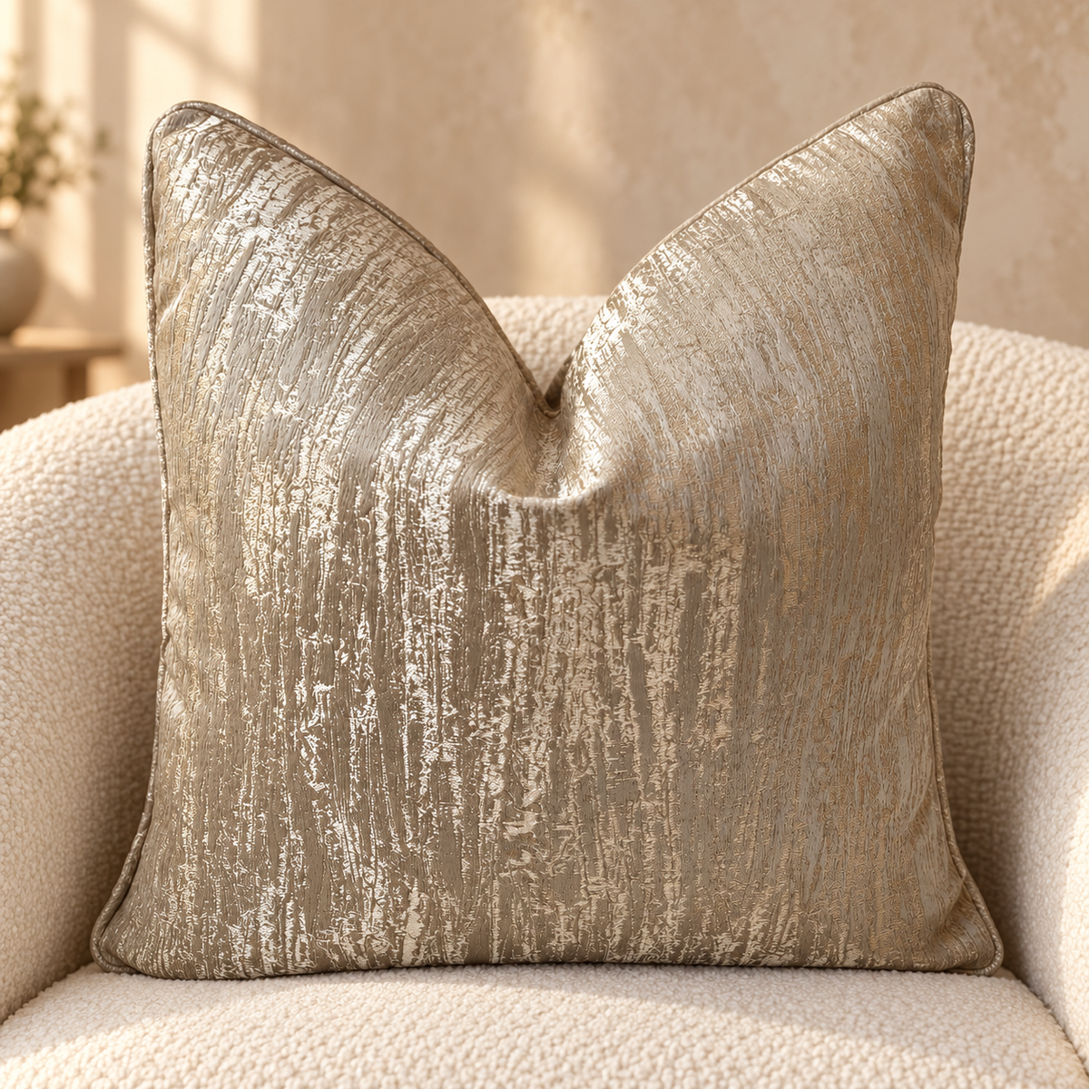 The Couture Cushion - The Gold Stella - Style No. 52
