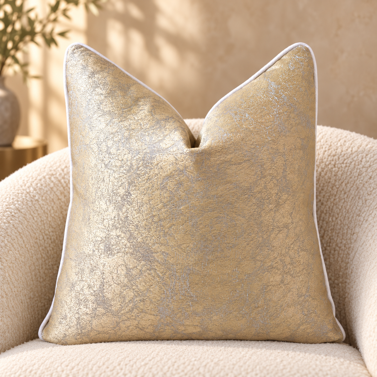 The Couture Cushion - The Gold Cardin - Style No. 82