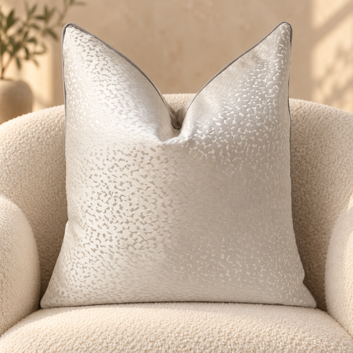 The Couture Cushion - The Ivory Mossimo - Style No. 20