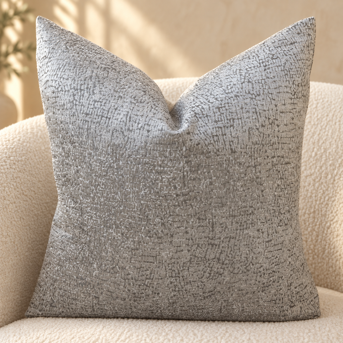 The Couture Cushion - The Silver Vera - Style No. 23