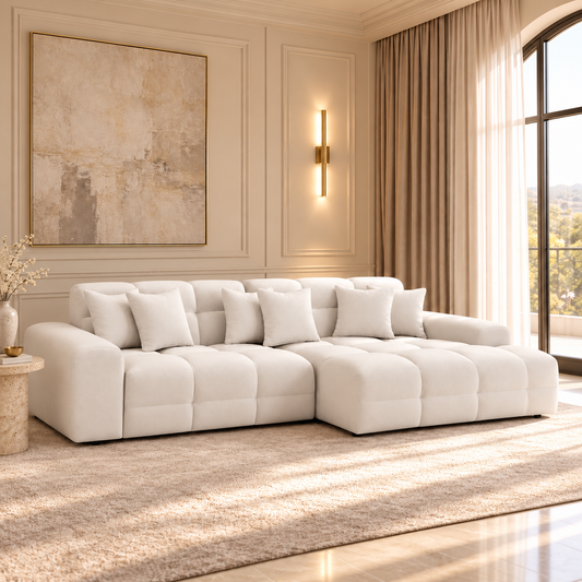 Jacob Sofa Beige Right Hand Facing Corner