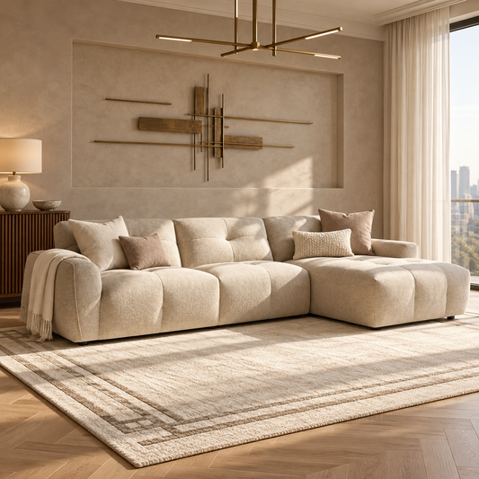 Montana Sofa Beige Right Hand