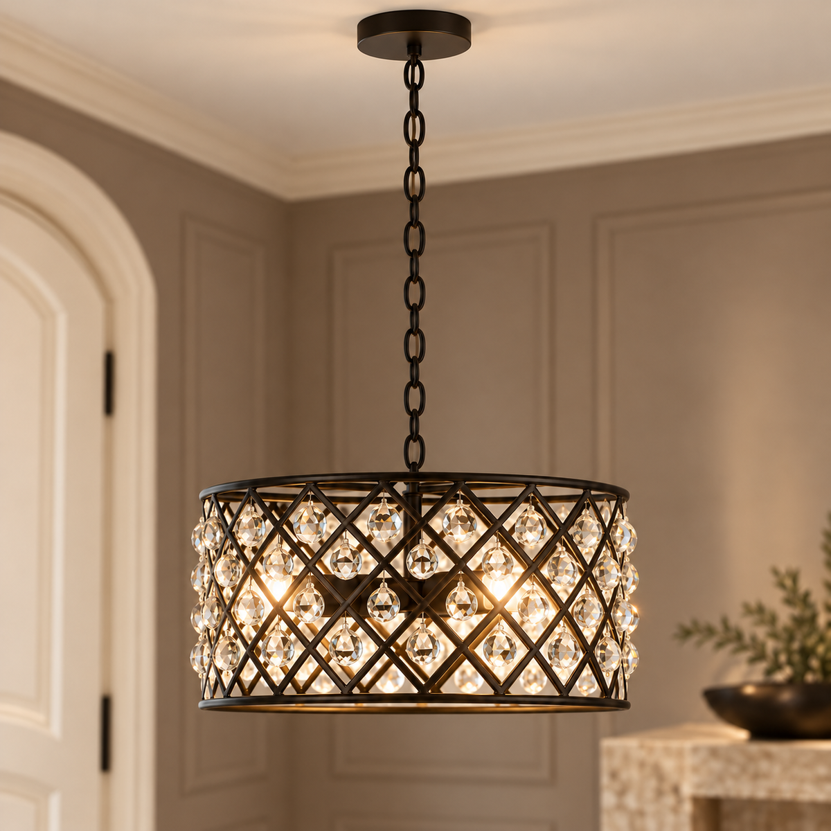 Criss-Cross Pendant Light | Abira