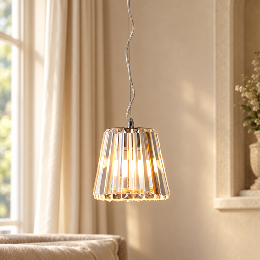 Chrome Pendant Light | Kensington Townhouse