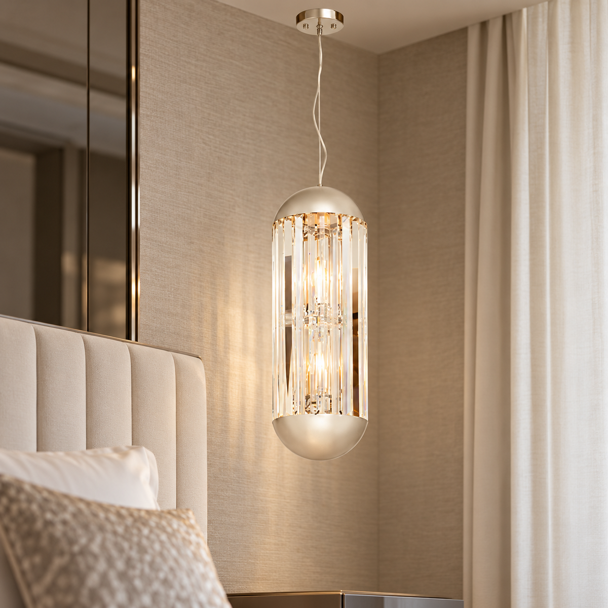 6 Bulb Small Pendant Light | Kensington Townhouse