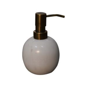 5 Piece Rounded Marble Bathroom Set