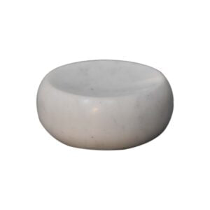 5 Piece Rounded Marble Bathroom Set