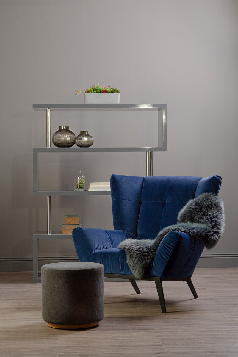 Small Smoked Grey Glass Vase | Nullah