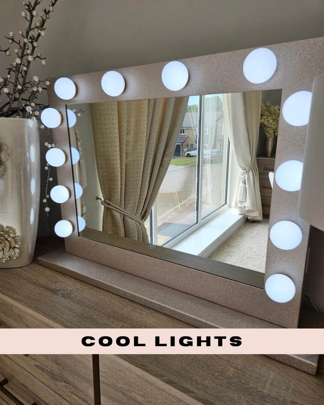 Gold Hollywood Mirror 80 x 60cm