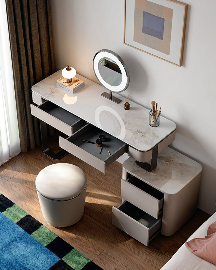 Dressing Table with LED Mirror