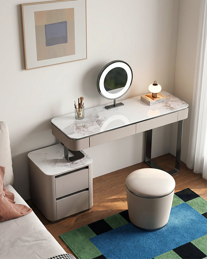 Dressing Table with LED Mirror
