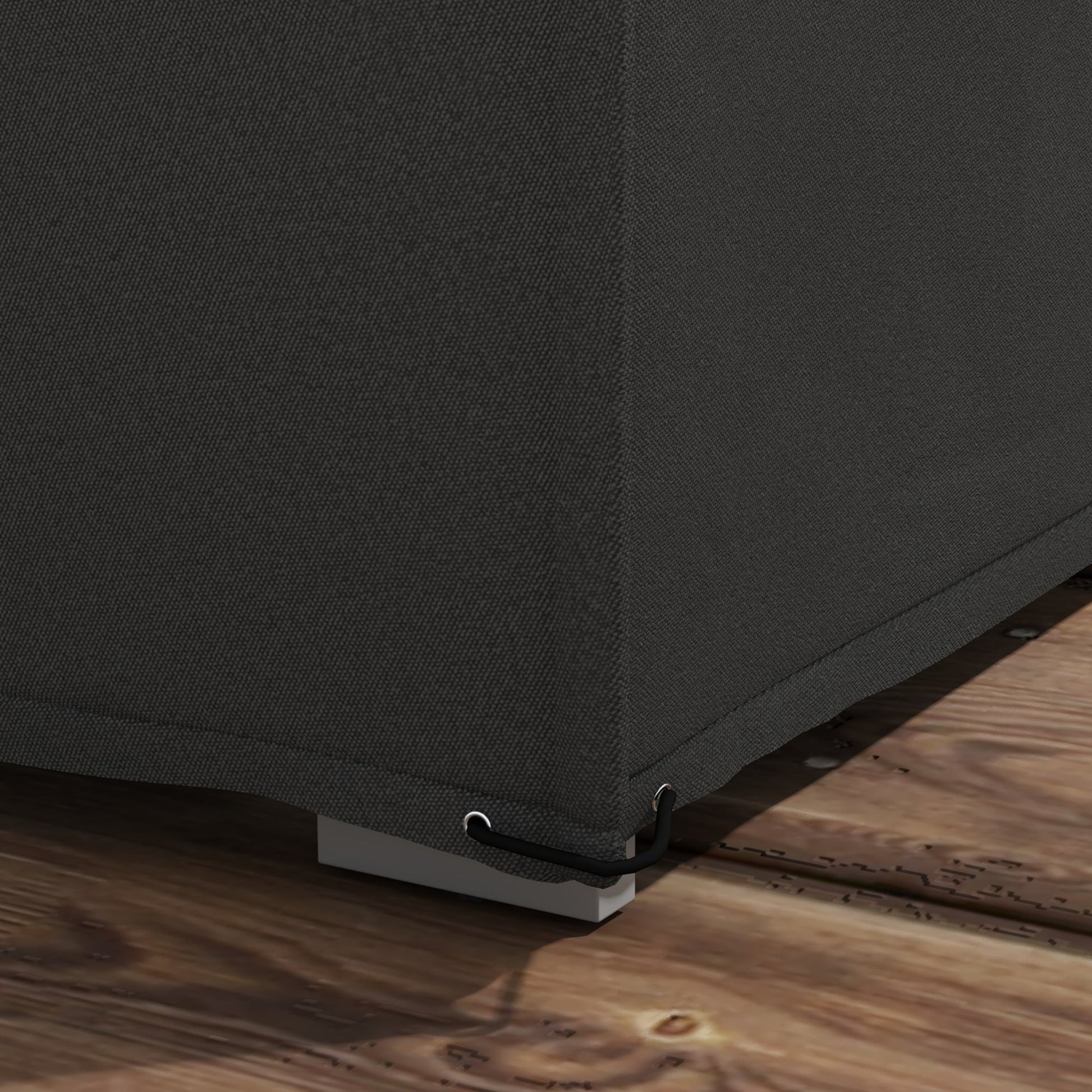155 x 222cm Waterproof Furniture Cover - Black