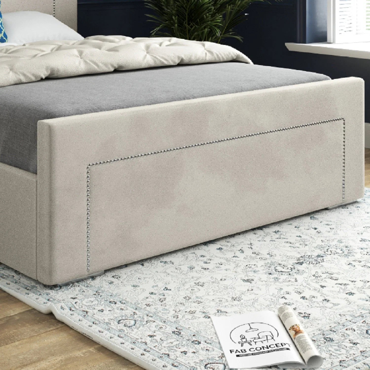 Johnny Upholstered Bed Frame