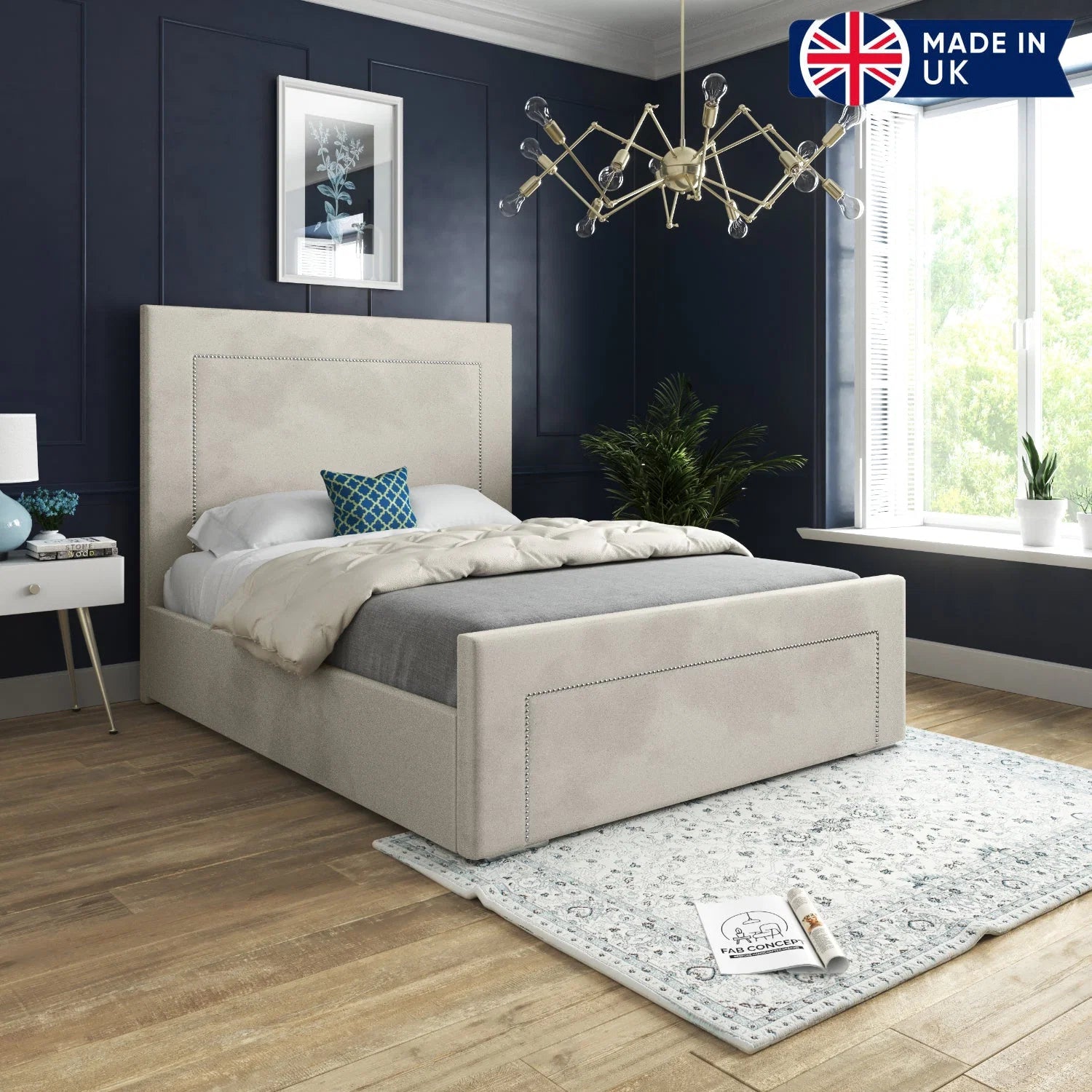 Johnny Upholstered Bed Frame