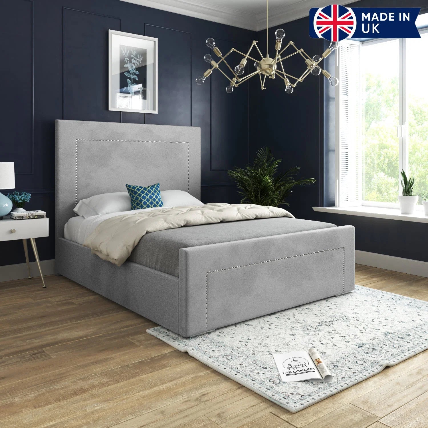 Johnny Upholstered Bed Frame
