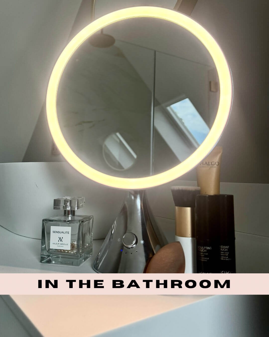 Glam Pro Cosmetic Vanity Mirror in Chrome