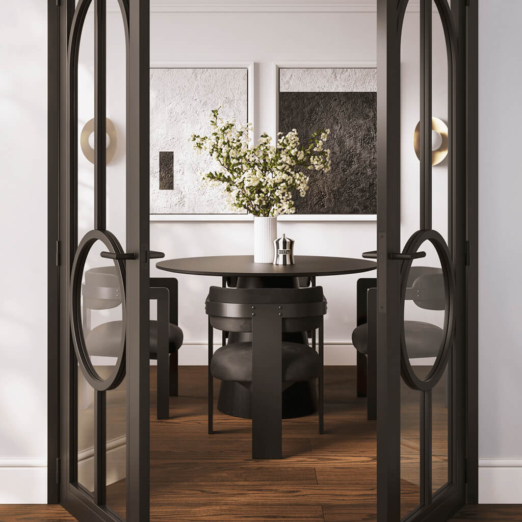 Maia Black Dining Chair