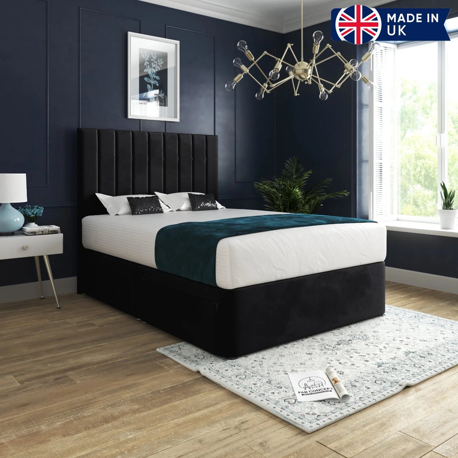John Upholstered Divan Bed Frame