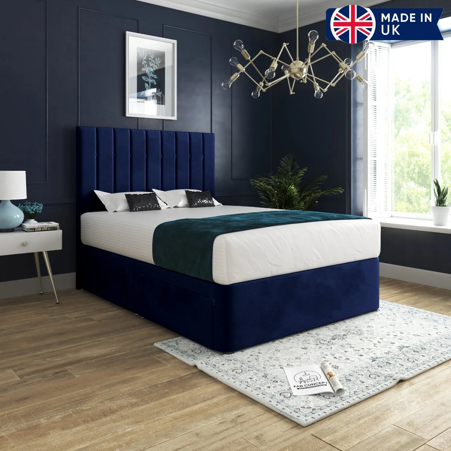 John Upholstered Divan Bed Frame
