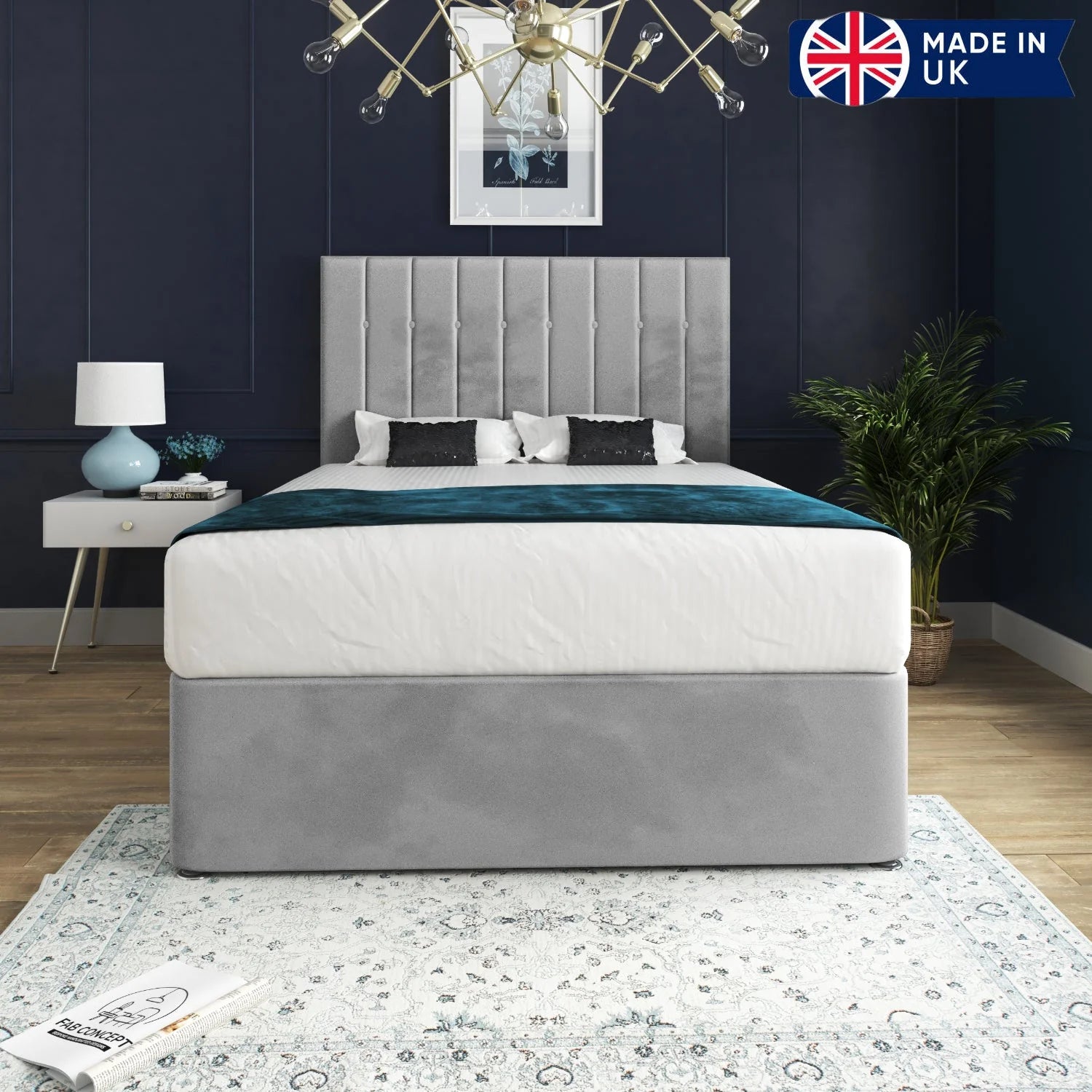 John Upholstered Divan Bed Frame