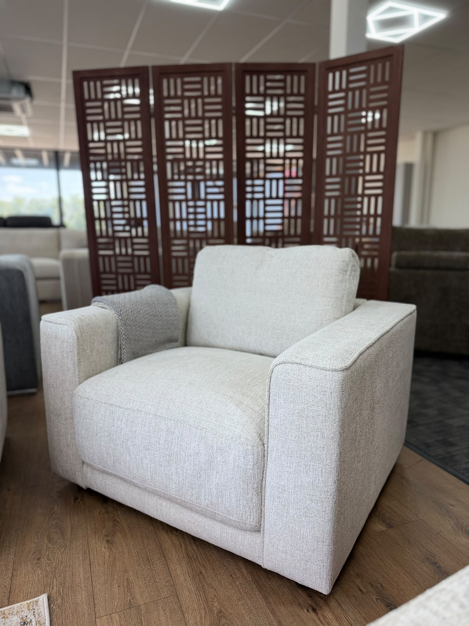 Marlow Sofa Beige Armchair