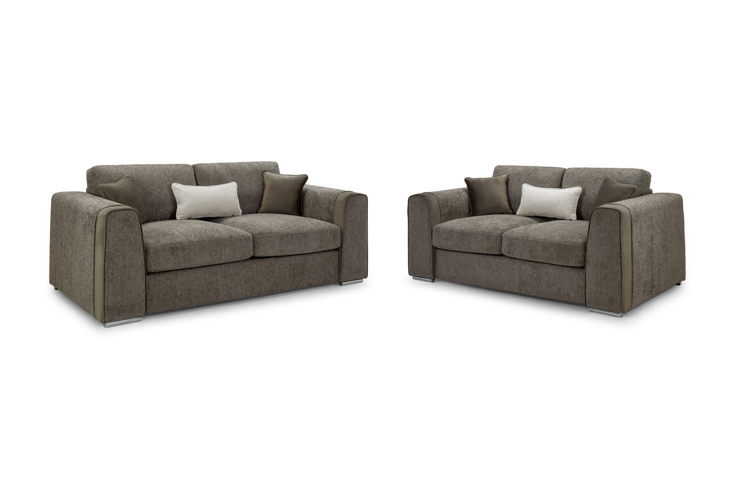 Luxurious 3+2 Sofa Set, Velvet Trimmed, Ultimate Comfort