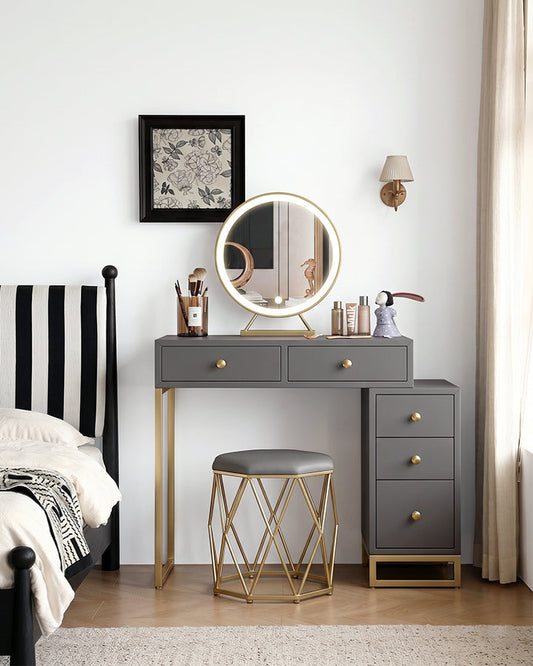 Nelia Dressing Table With LED Mirror