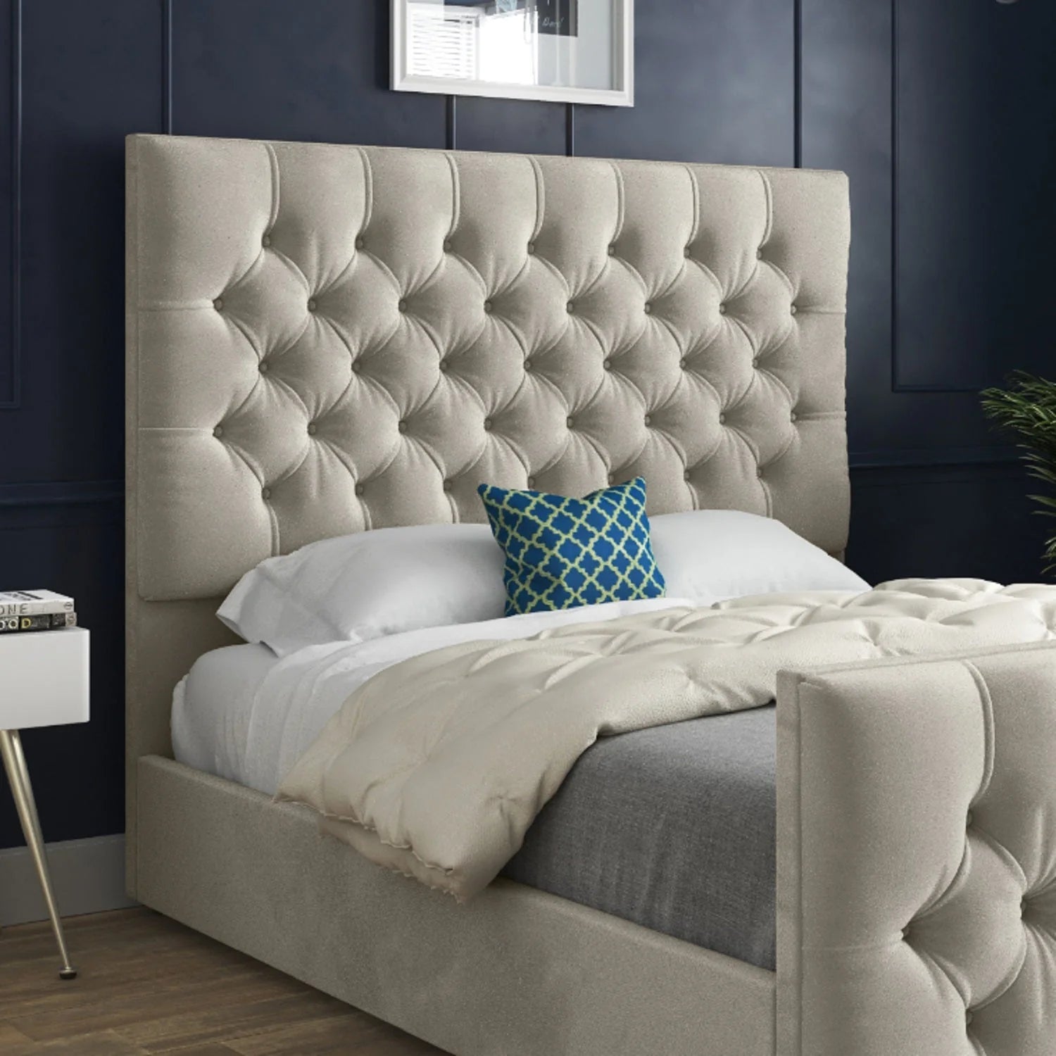 Leonard Upholstered Bed Frame
