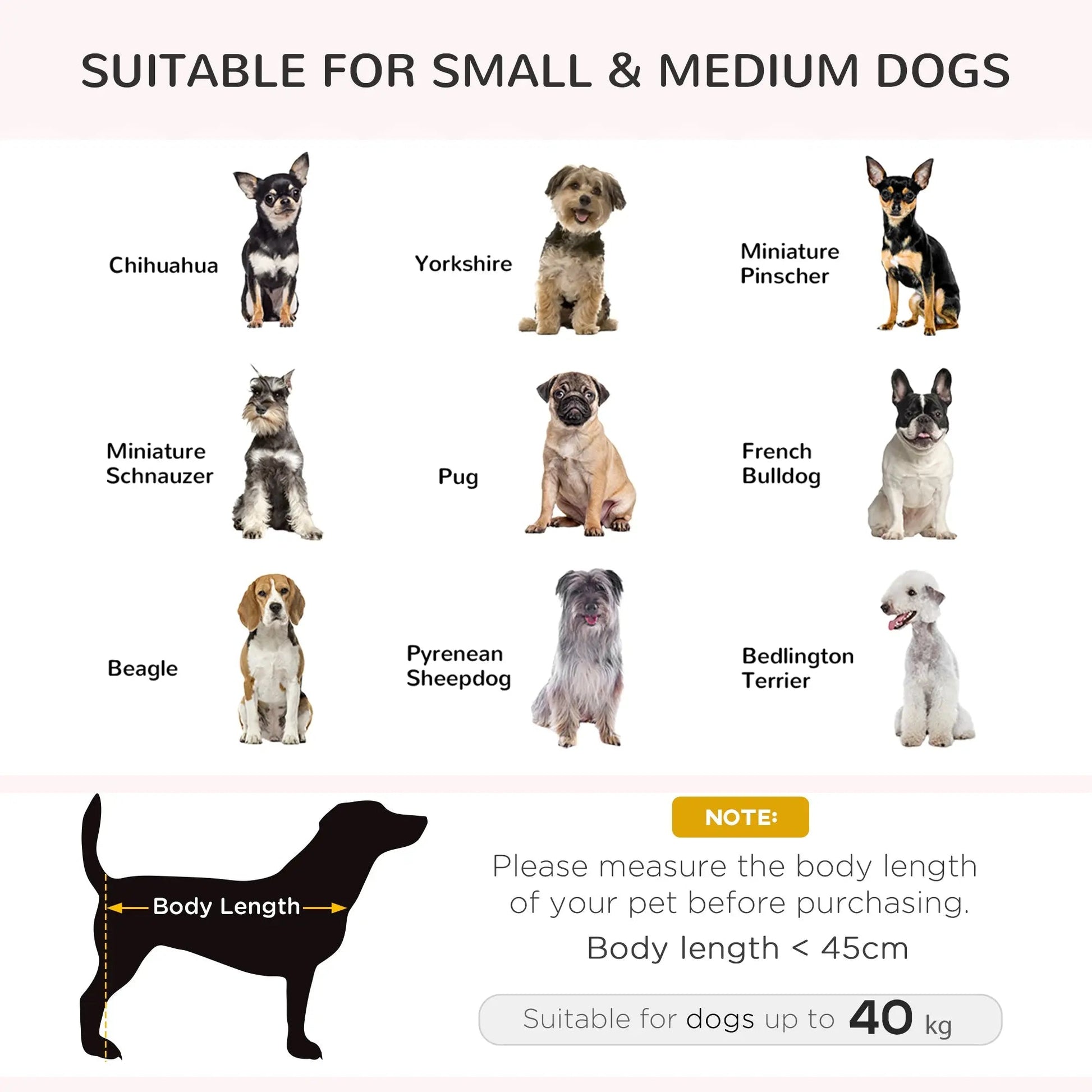 Elevated Dog Sofa Bed, with Cushion, for Medium and Small Dogs, Grey