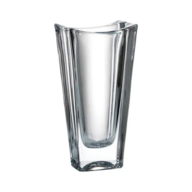 Crystalite Okinawa Tapered Vase - 30cm