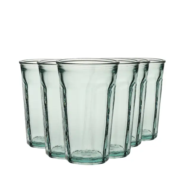 Recycled Barca Highball Glasses - 300ml - Set of 6