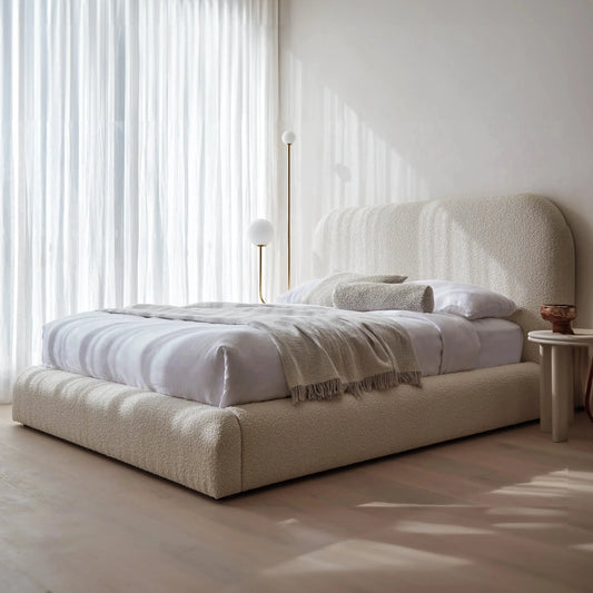 Paris Boucle Upholstered Bed Frame