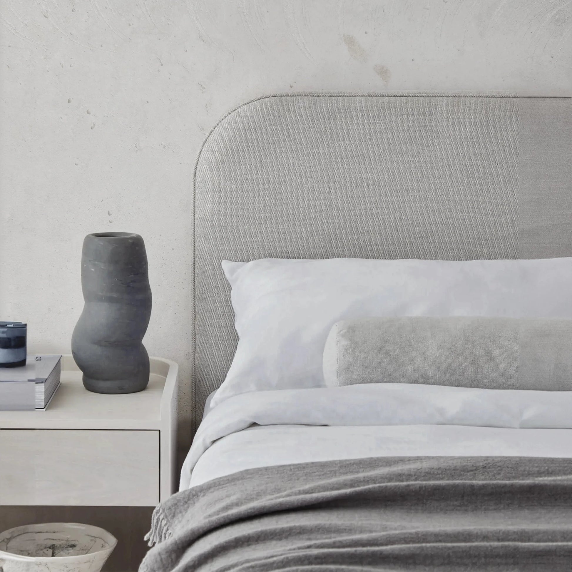 Paris Boucle Upholstered Bed Frame