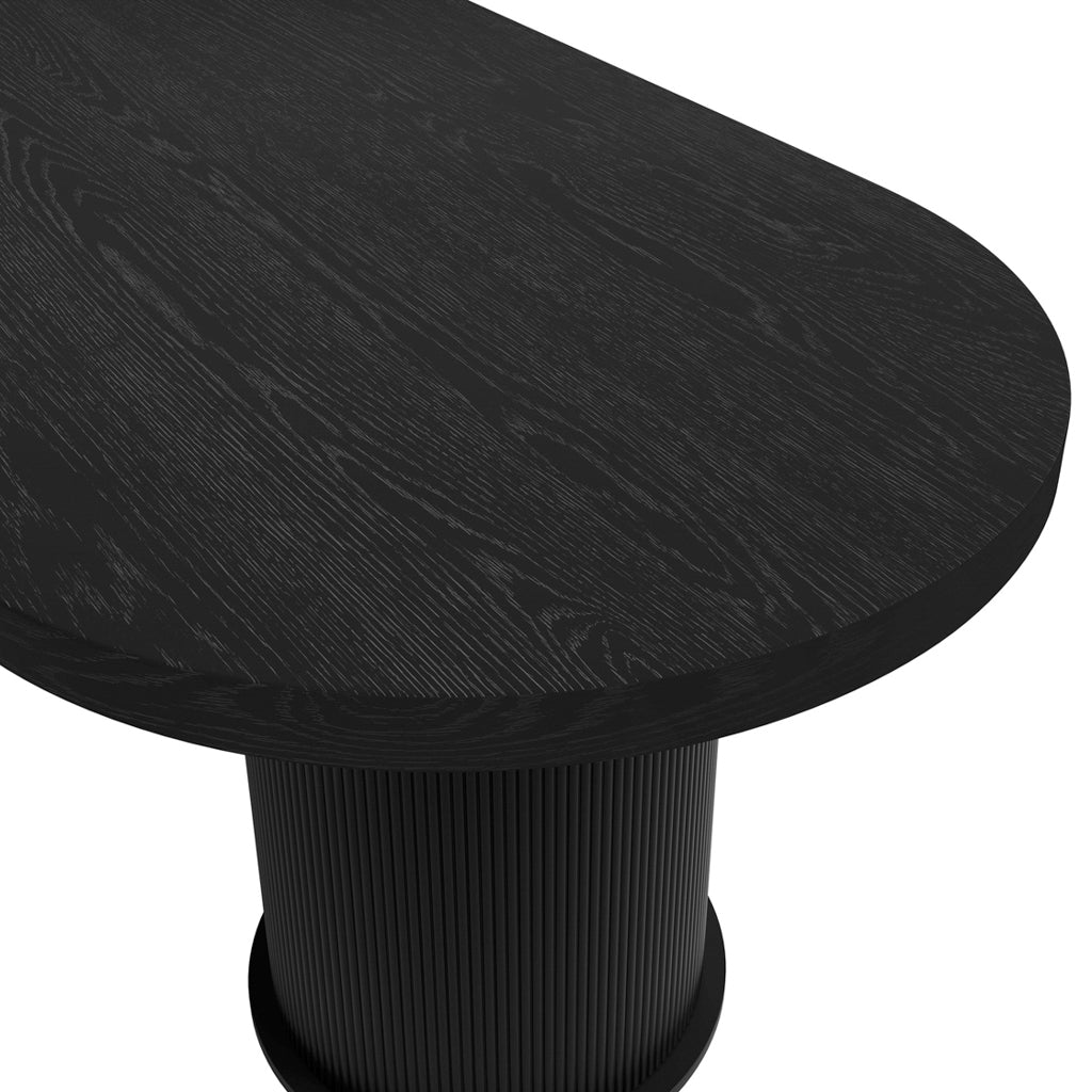 Rocco Black Dining Table 220cm