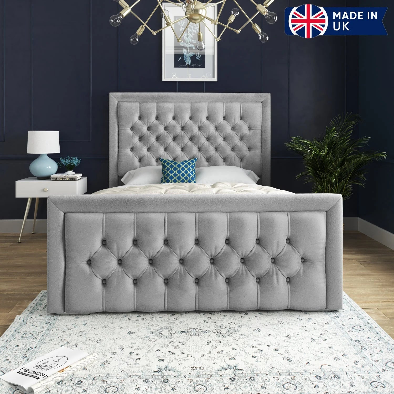 Stuart Upholstered Bed Frame