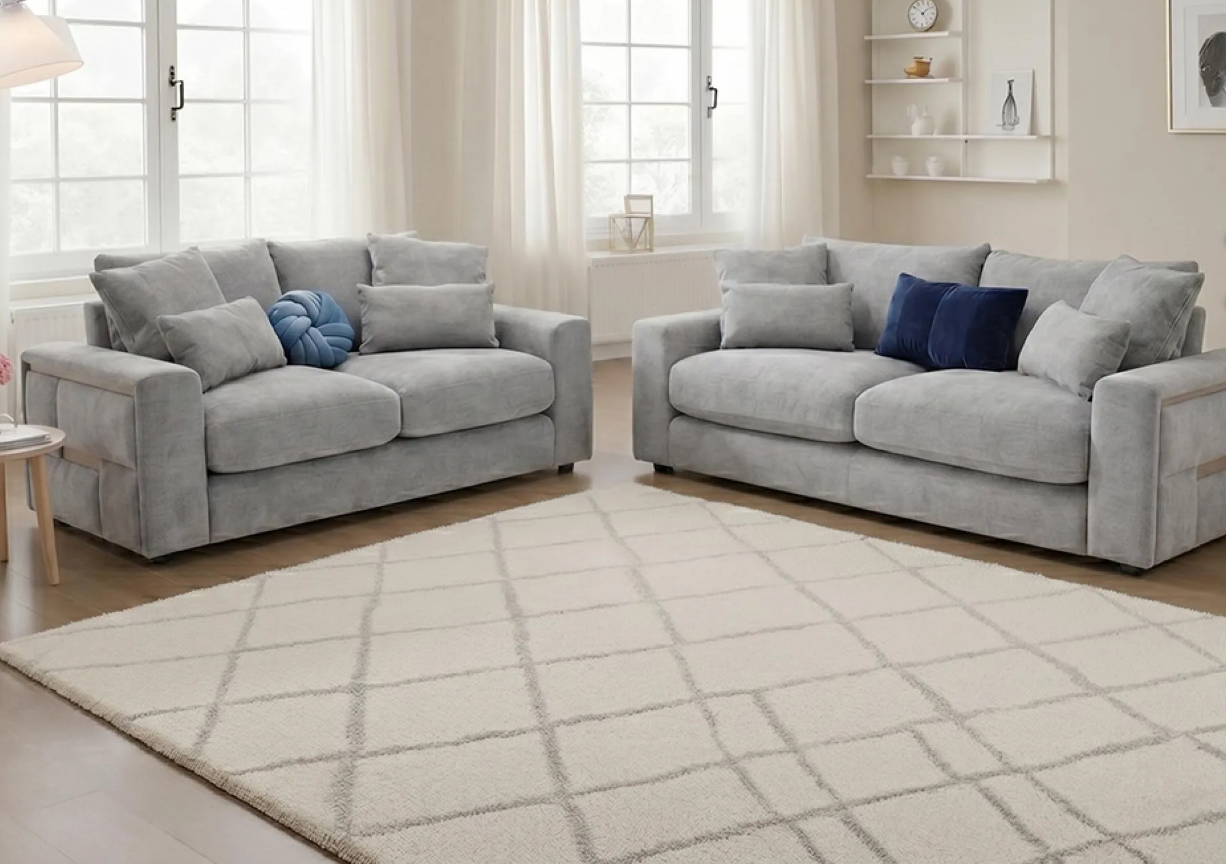 3 & 2-Seater Sofa Set
