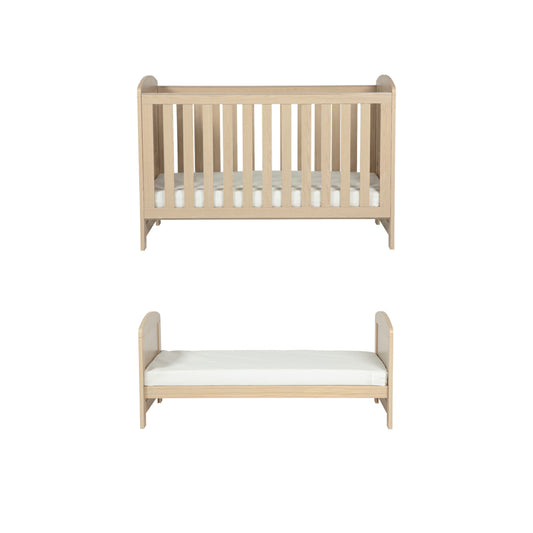 2 Piece Nursery Lullaby Luxe Nordic Bedroom Furniture Set