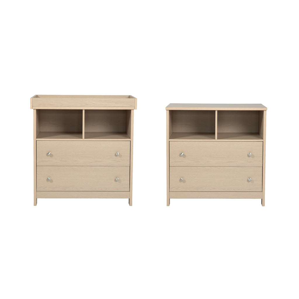 3 Piece Nursery Lullaby Luxe Nordic Bedroom Furniture Set