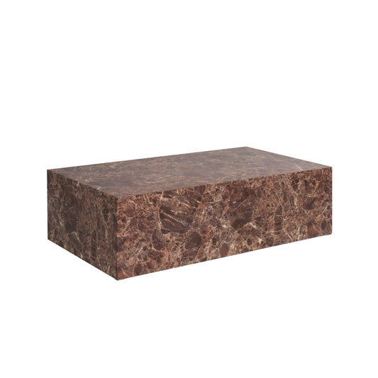 San Leo Rectangular Brown Coffee Table