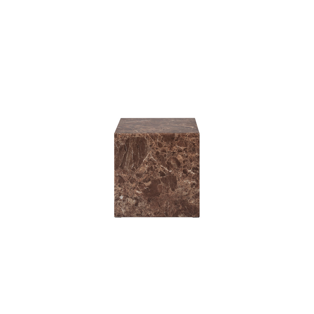 San Leo Brown Marble Side Table