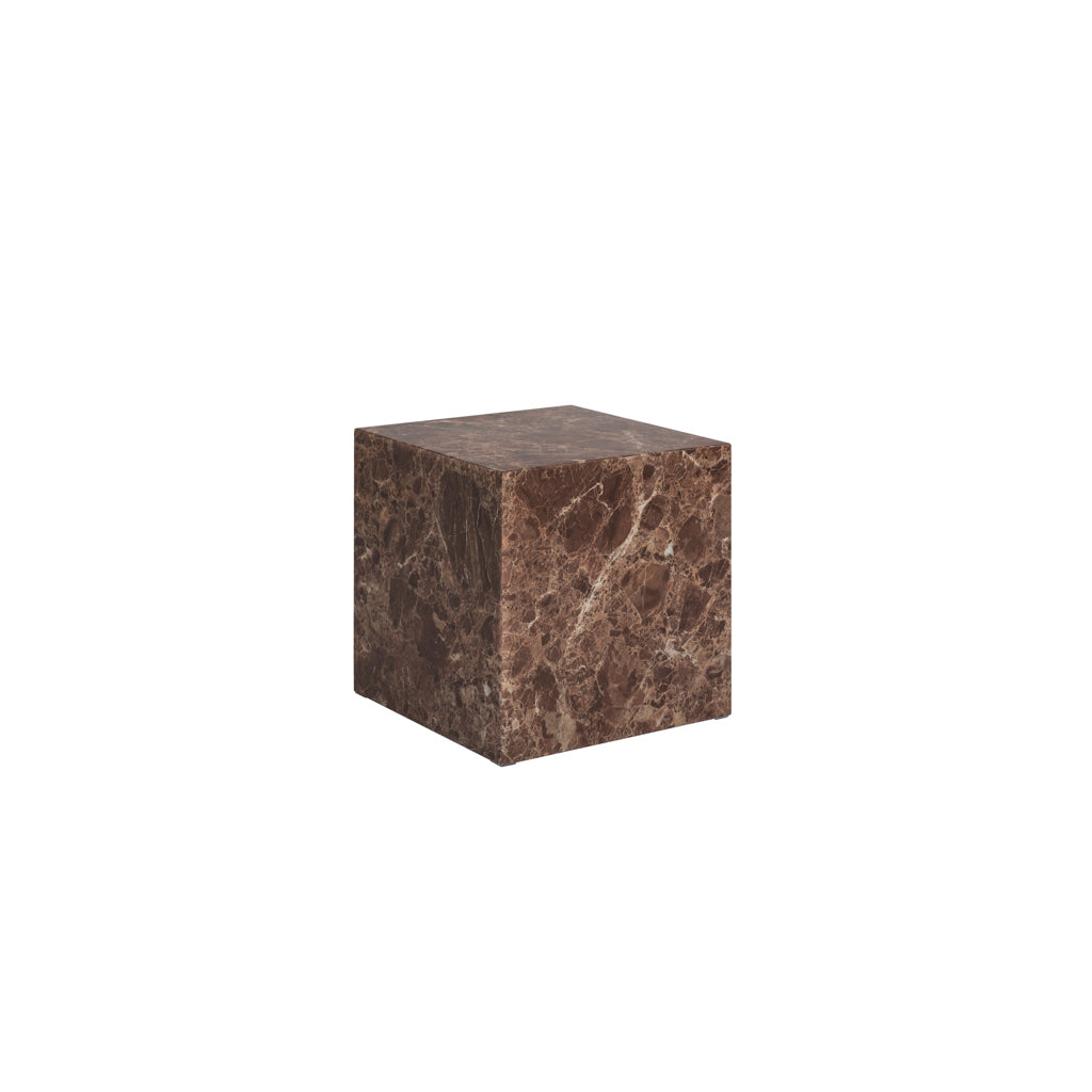 San Leo Brown Marble Side Table