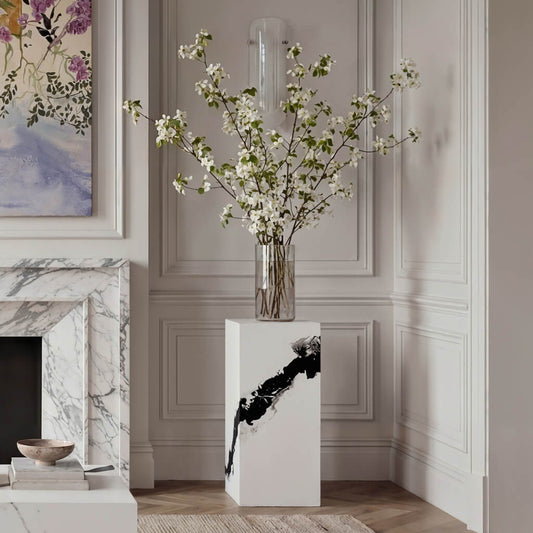 San Leo Small Pedestal Black White