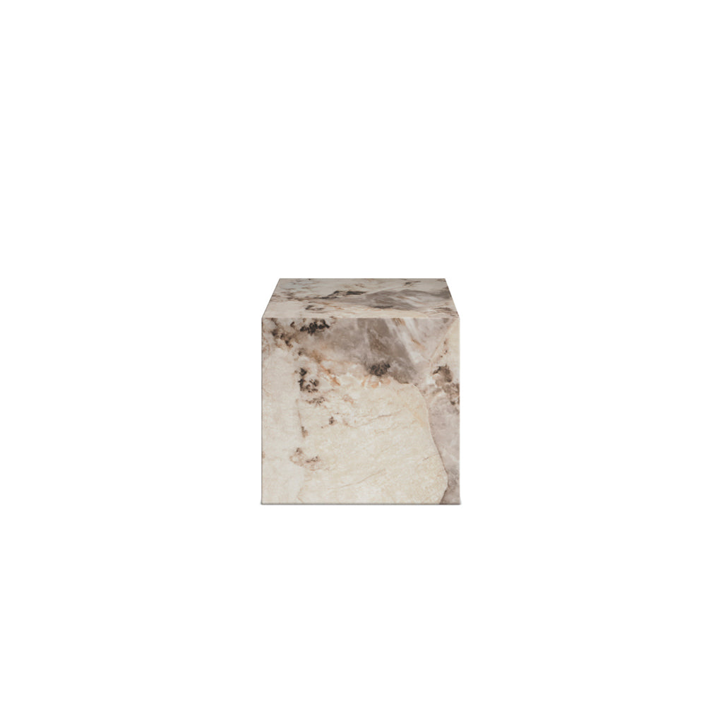 San Leo Cream Marble Side Table
