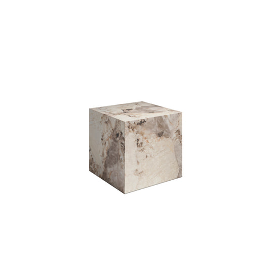 San Leo Cream Marble Side Table