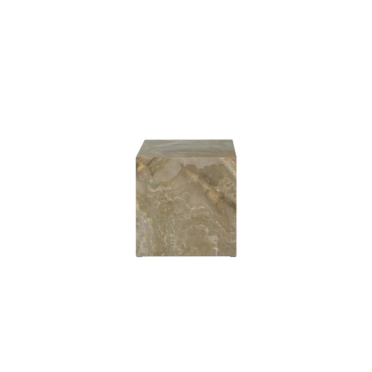 San Leo Sage Onyx Marble Side Table