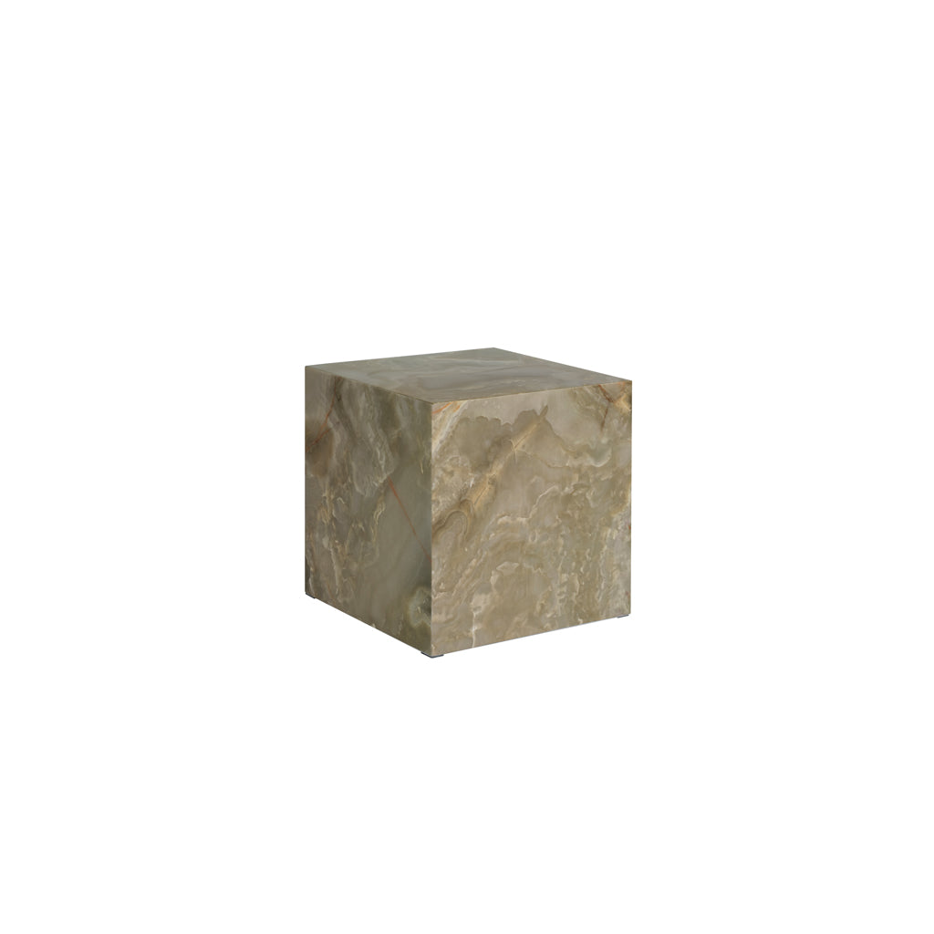 San Leo Sage Onyx Marble Side Table