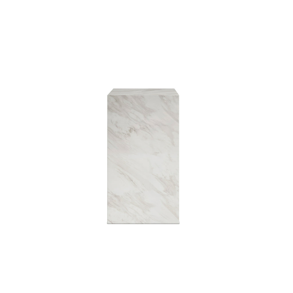 San Leo Small Pedestal White