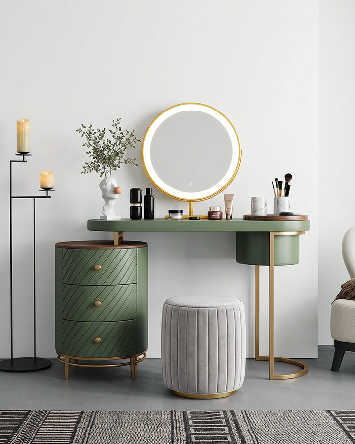 Tandy Dressing Table With LED Mirror