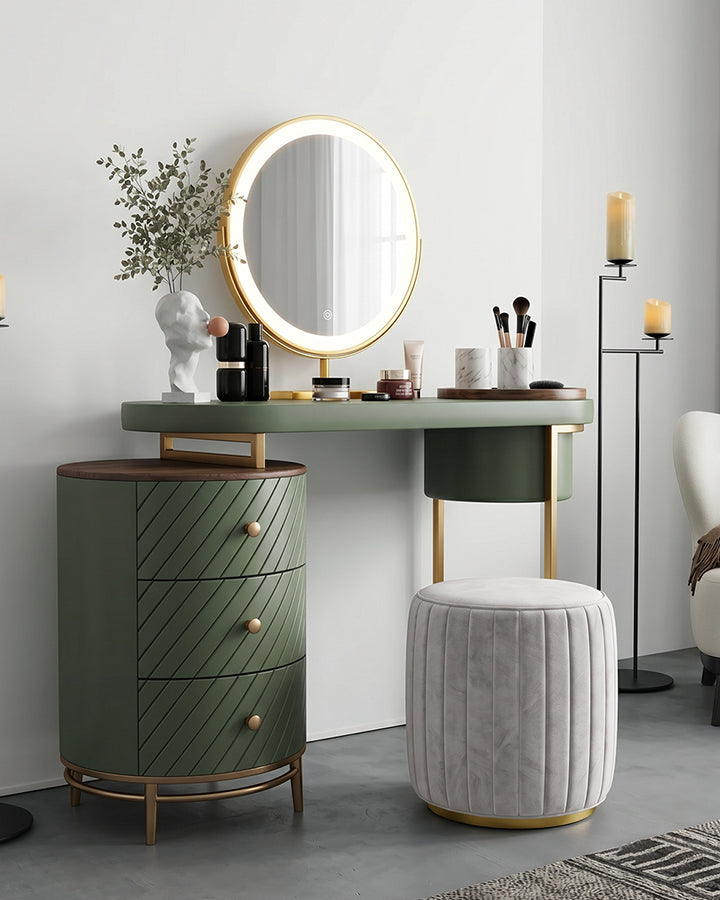 Tandy Dressing Table With LED Mirror