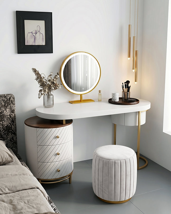 Tandy Dressing Table With LED Mirror
